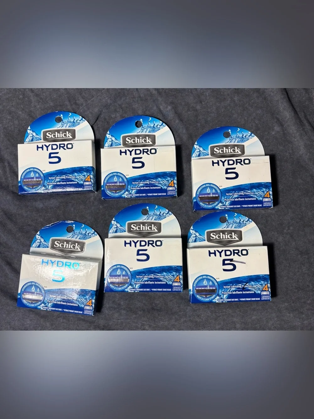 Schick Hydro 5 Razor Blade Refill - Blue/White